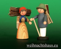 Erzgebirge Figuren aus Holz Miniaturen Erzgebirgsfiguren Holzfiguren