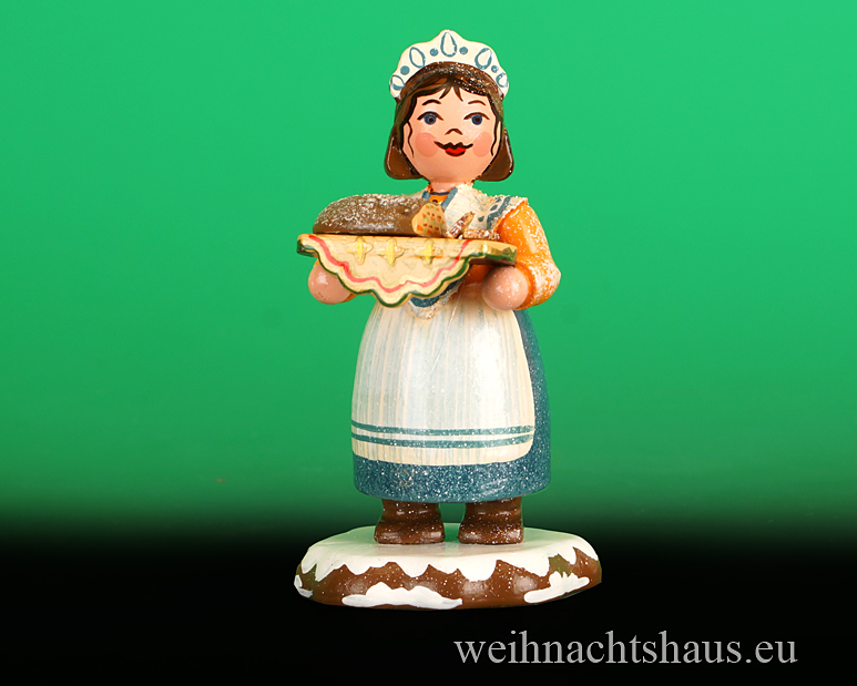 Hubrig Neuheit Winterkinder Zuckerbäckerin Neu Winterfiguren Hubrigs Holzkunst