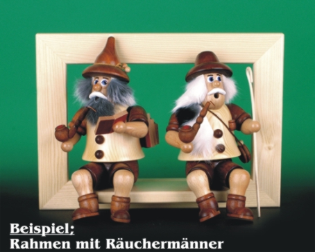 Räuchermann Wichtel sitzend Räuchermännchen Schäfer